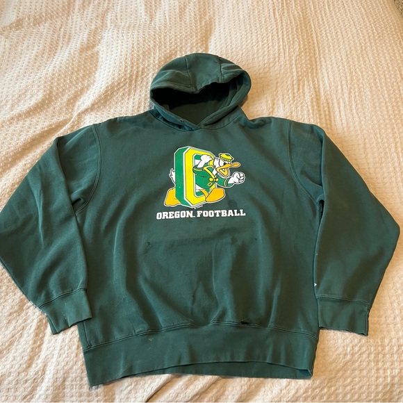 Blue 84 Oregon Ducks Hoodie Sweatshirt Distressed - Picture 1 of 15